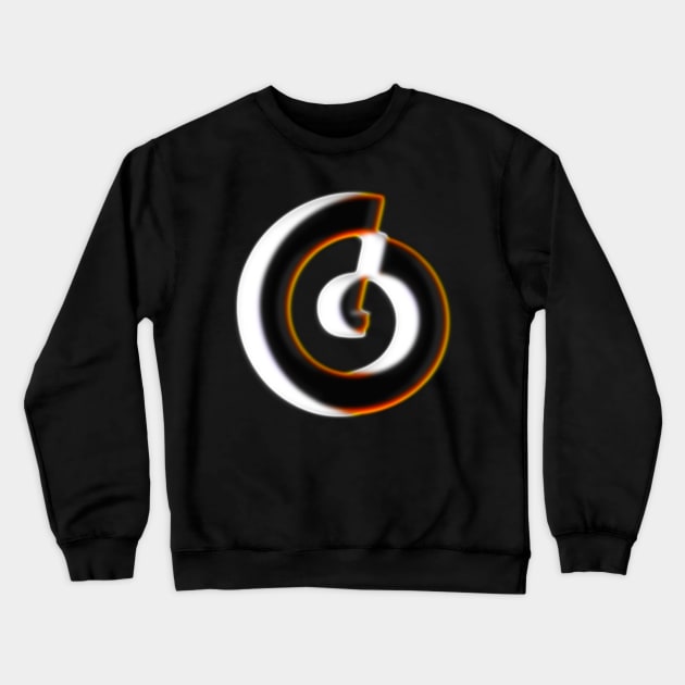 Fire Wheel Crewneck Sweatshirt by SpieklyArt